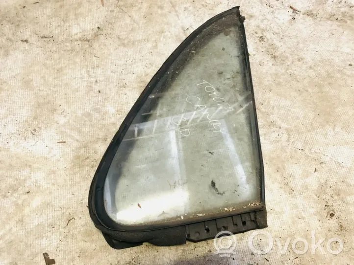 Toyota Camry Rear vent window glass 