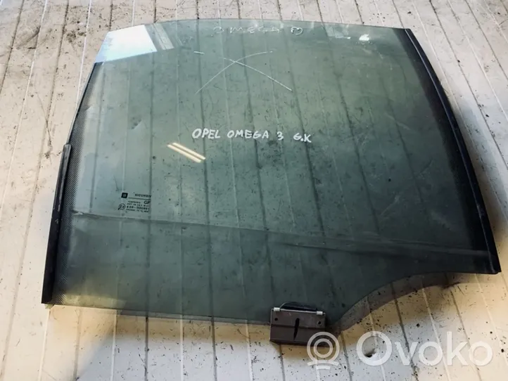 Opel Omega A Rear door window glass 