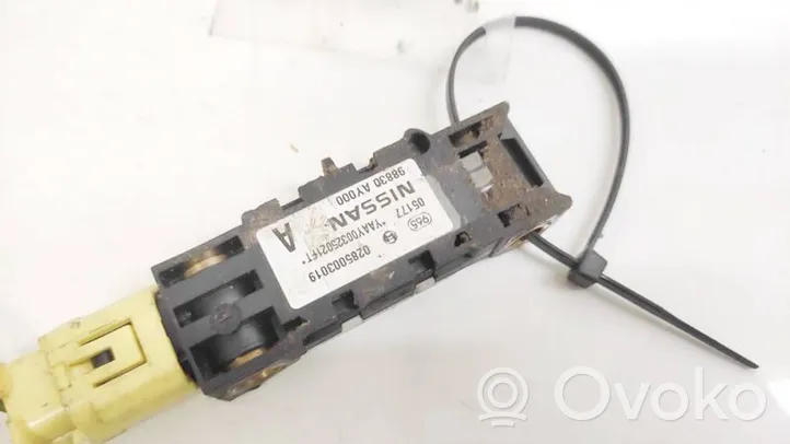 Nissan Primera Sensor impacto/accidente para activar Airbag 98830ay000