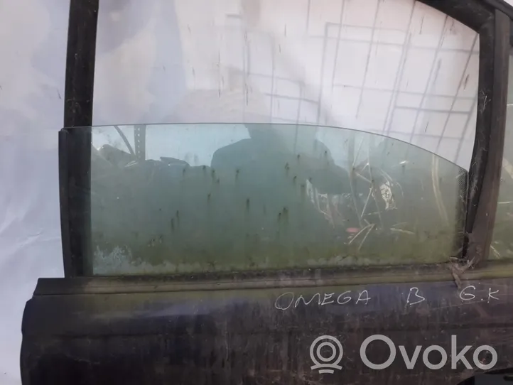 Opel Omega B1 Rear door window glass 