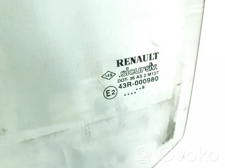 Renault Megane I Vitre de fenêtre porte arrière 