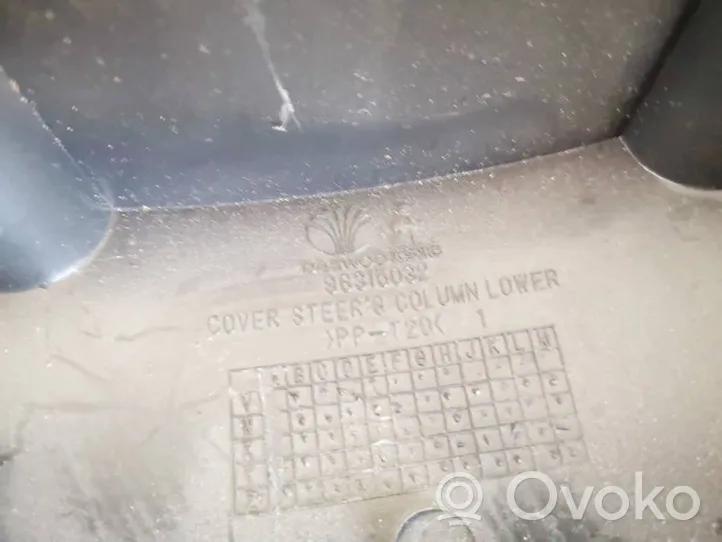Daewoo Matiz Ohjauspyörän pylvään verhoilu 96315032