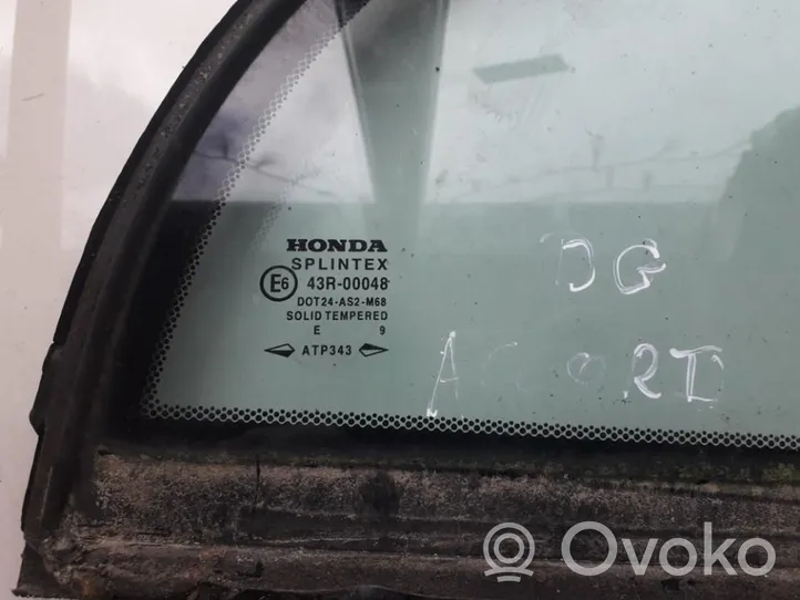 Honda Accord Takakulmaikkunan ikkunalasi 