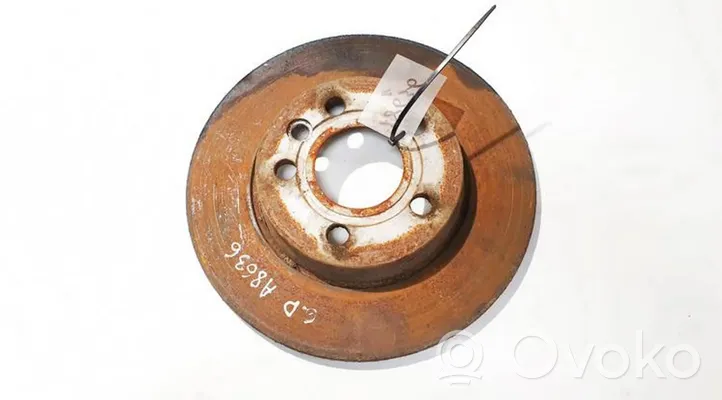 Volkswagen Transporter - Caravelle T4 Rear brake disc neventiliuojamas