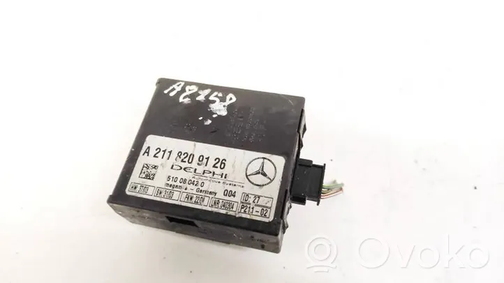 Mercedes-Benz C W203 Boîtier module alarme A2118209126