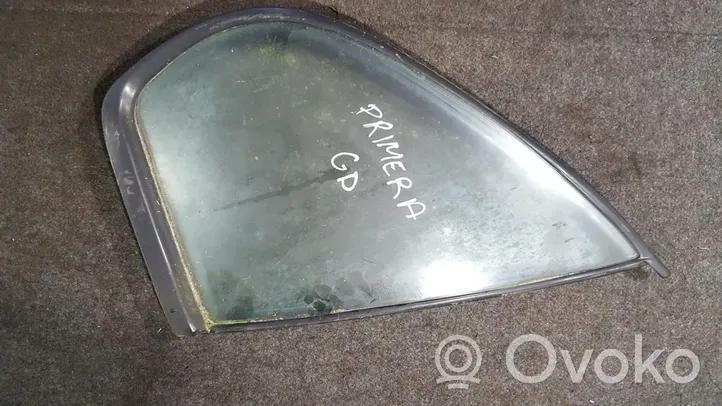 Nissan Primera Rear vent window glass 