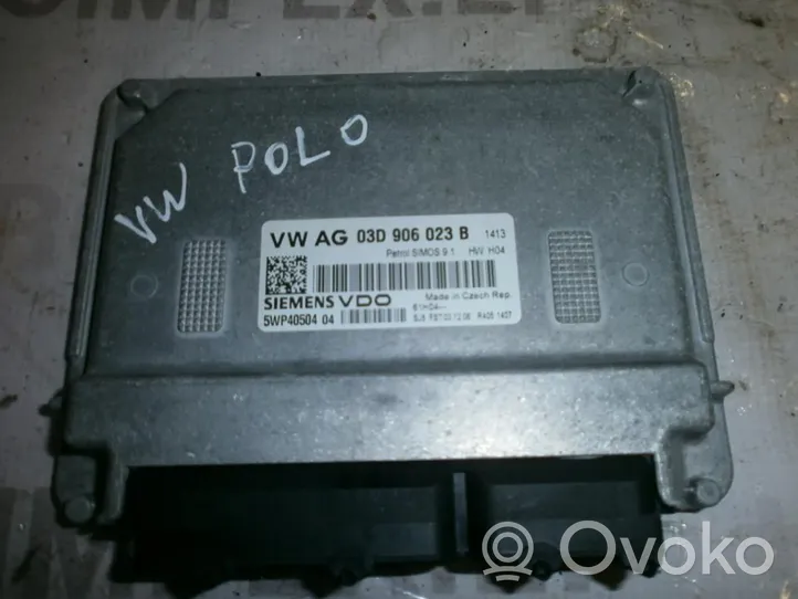 Volkswagen Polo IV 9N3 Engine control unit/module 03D906023B