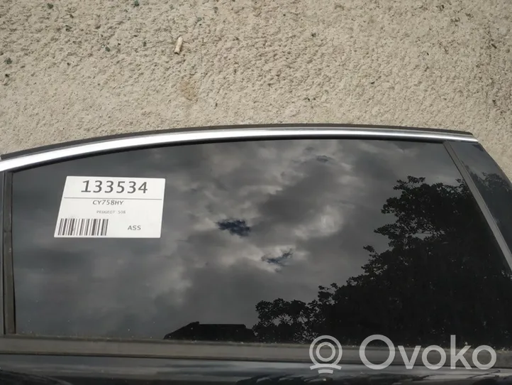 Peugeot 508 Rear door window glass 