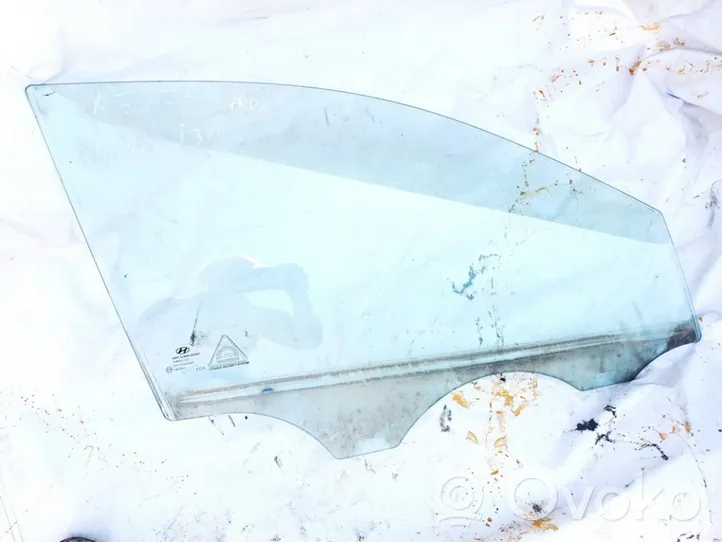 Hyundai i30 Front door window glass four-door 