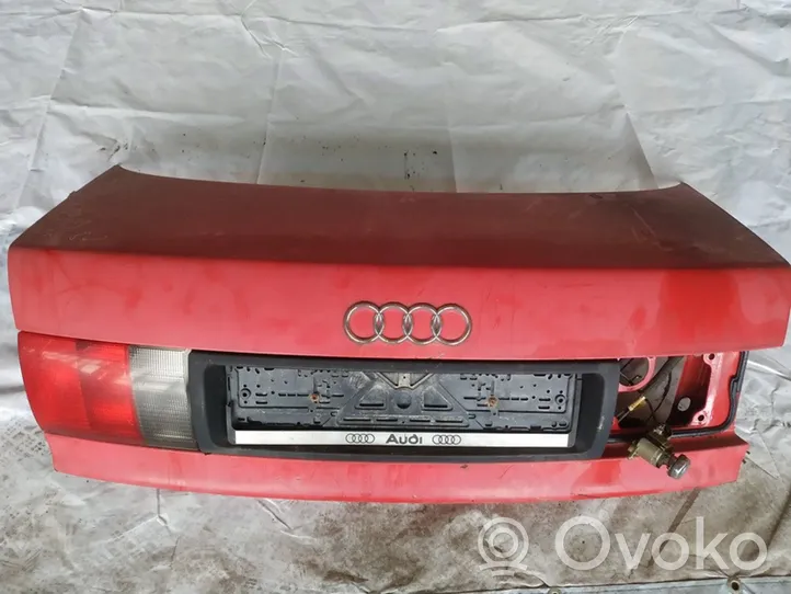 Audi 80 90 S2 B4 Задняя крышка (багажника) raudonas