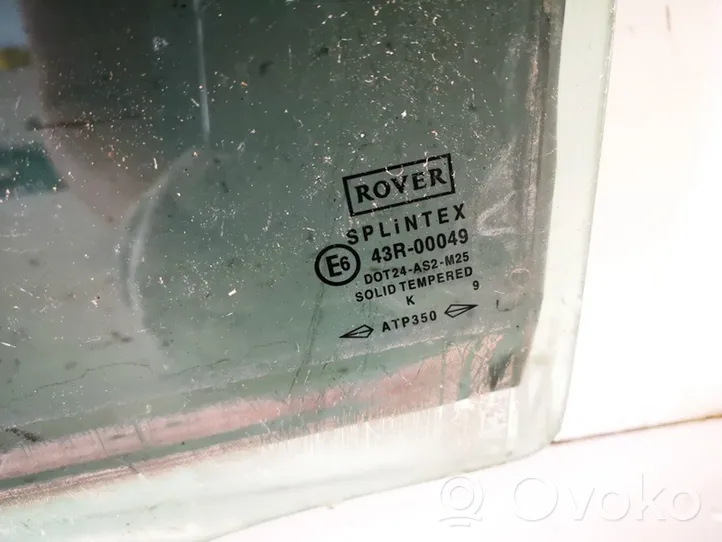 Rover 75 Vitre de fenêtre porte arrière 