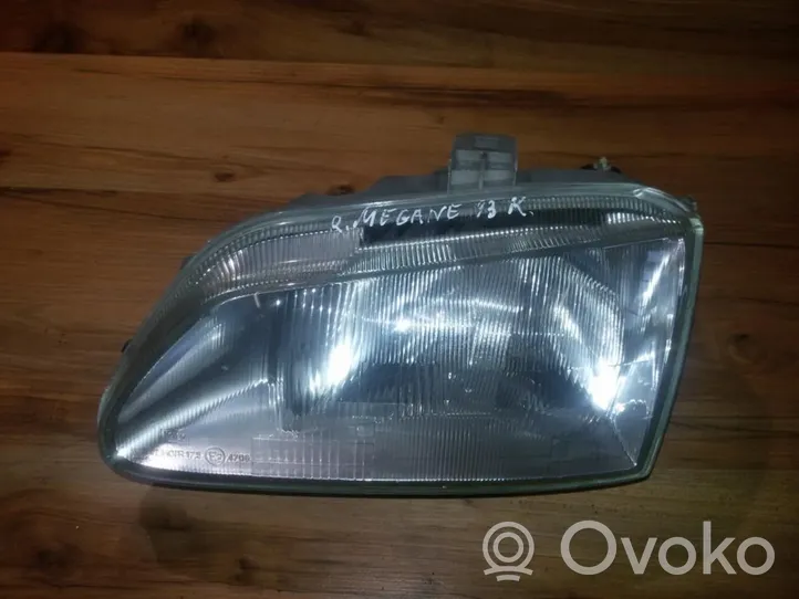 Renault Megane I Phare frontale 02a02hc