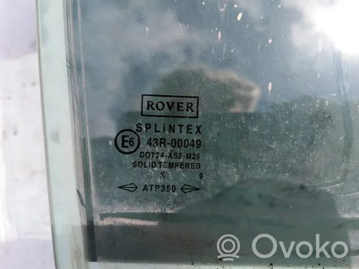 Rover 75 Takaoven ikkunalasi 