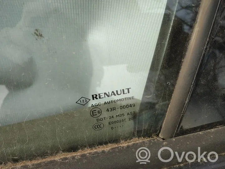 Renault Scenic III -  Grand scenic III Pagrindinis priekinių durų stiklas (keturdurio) 