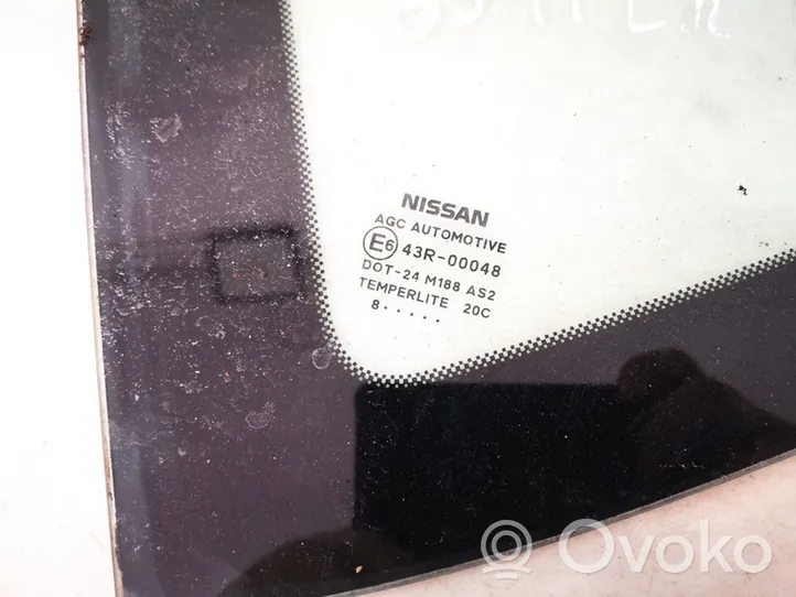 Nissan Qashqai Szyba karoseryjna tylna 