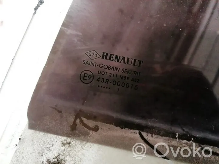 Renault Megane III Pagrindinis galinių durų stiklas 