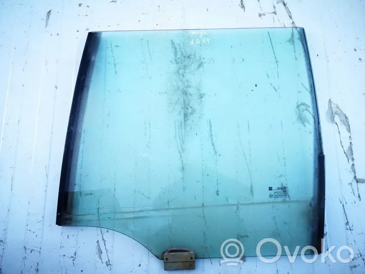 Opel Omega B1 Rear door window glass 