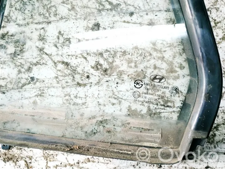 Citroen Berlingo Rear door window glass 43r000382