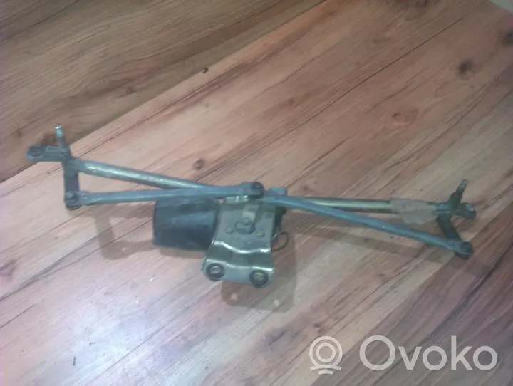 Renault Clio I Front wiper linkage and motor 339720242