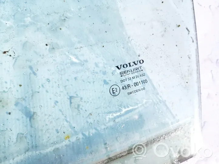 Volvo S80 Rear door window glass 