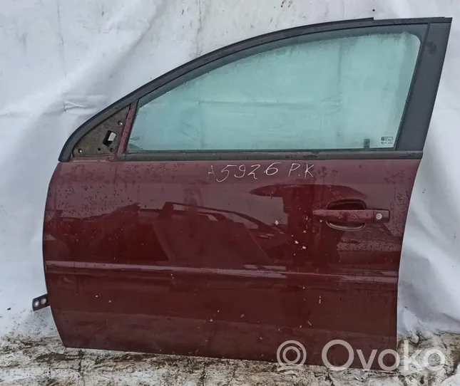 Opel Vectra C Дверь Raudona