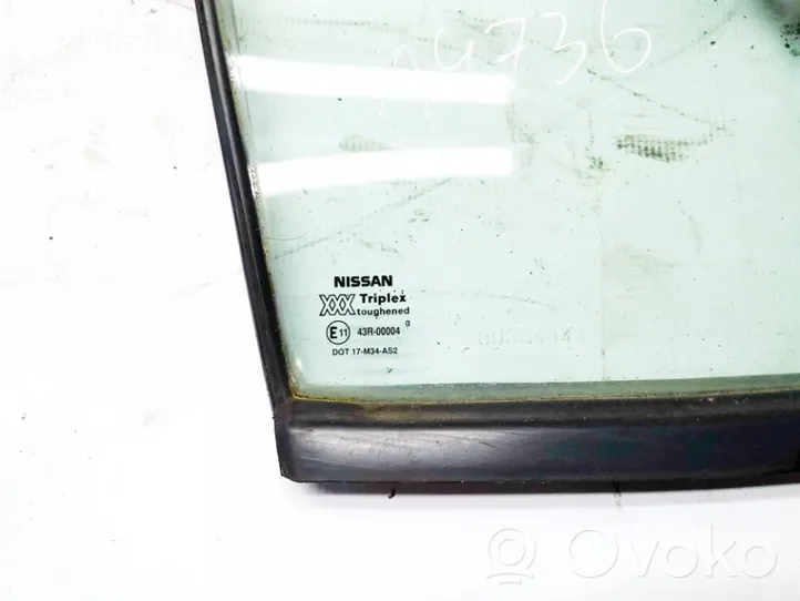 Nissan Primera Rear vent window glass 