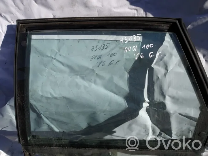 Audi 100 200 5000 C3 Vetro del finestrino della portiera posteriore 