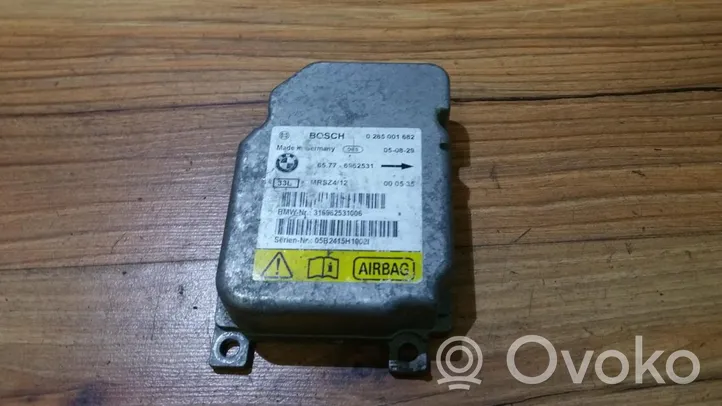 BMW 1 E81 E87 Module de contrôle airbag 0285001682