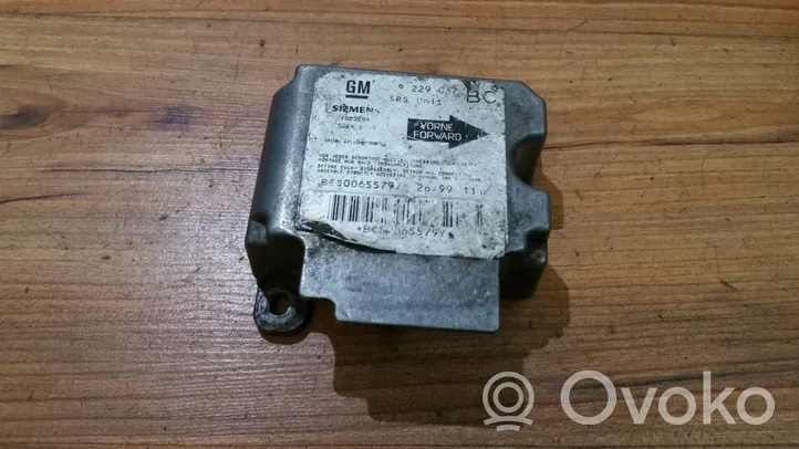 Opel Astra G Module de contrôle airbag 09229037bc