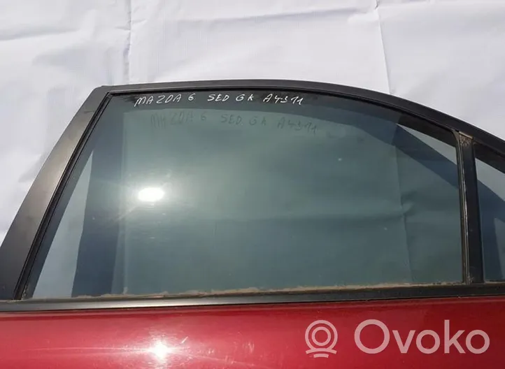 Mazda 6 Vitre de fenêtre porte arrière 