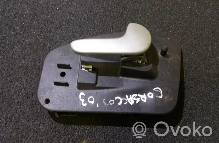 Opel Corsa C Rear door interior handle 13110963