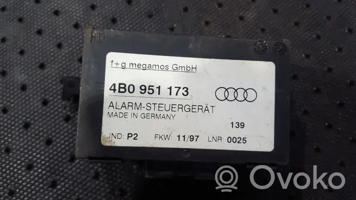 Audi A4 S4 B5 8D Inne komputery / moduły / sterowniki 4B0951173