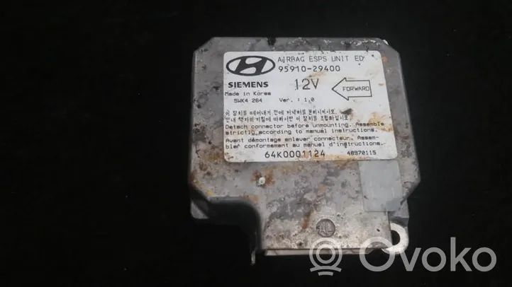 Hyundai Lantra II Module de contrôle airbag 9591029400