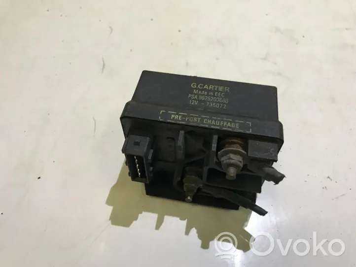 Peugeot 806 Przekaźnik / Modul układu ogrzewania wstępnego 9625203680