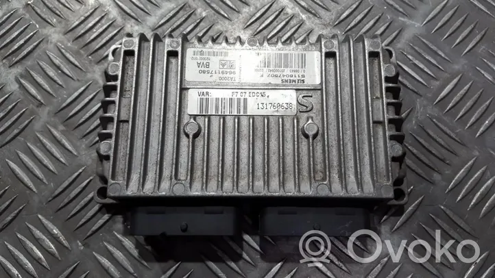 Citroen C5 Module de contrôle de boîte de vitesses ECU 9649117580