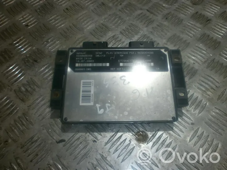 Peugeot Partner Calculateur moteur ECU 9650359580