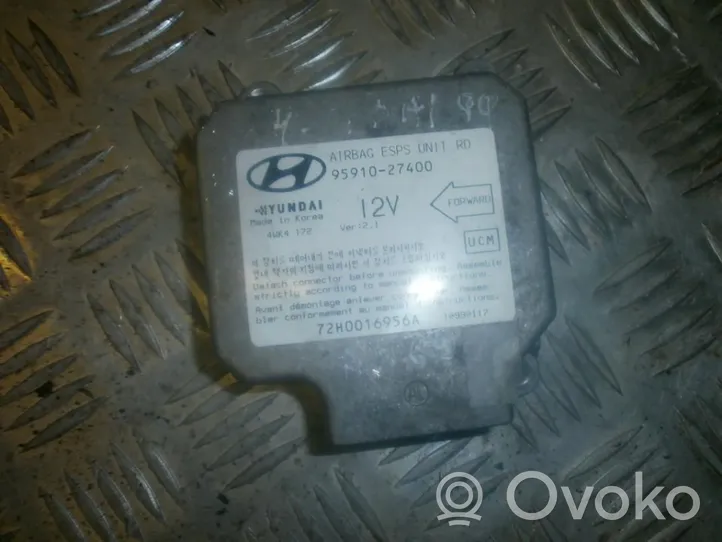 Hyundai Coupe Module de contrôle airbag 9591027400