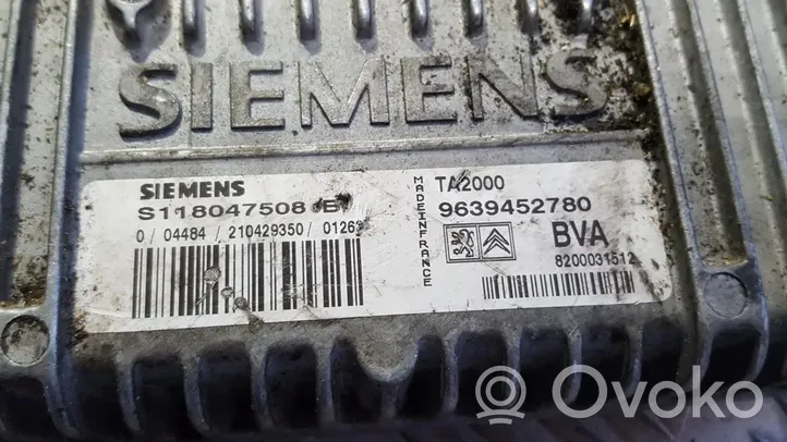 Citroen C5 Module de contrôle de boîte de vitesses ECU 9639452780