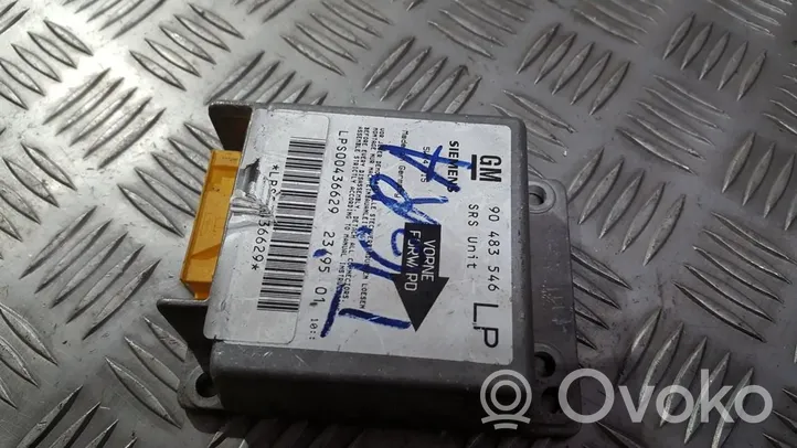 Opel Tigra A Module de contrôle airbag 90483546lp