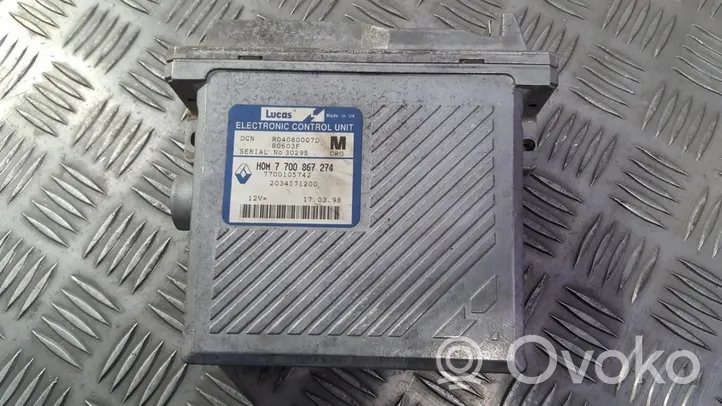 Mitsubishi Carisma Sterownik / Moduł ECU H0M7700867274