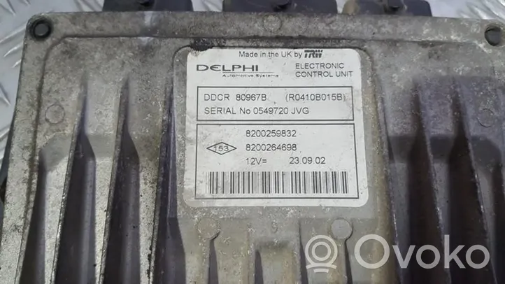 Renault Megane II Calculateur moteur ECU 8200259832