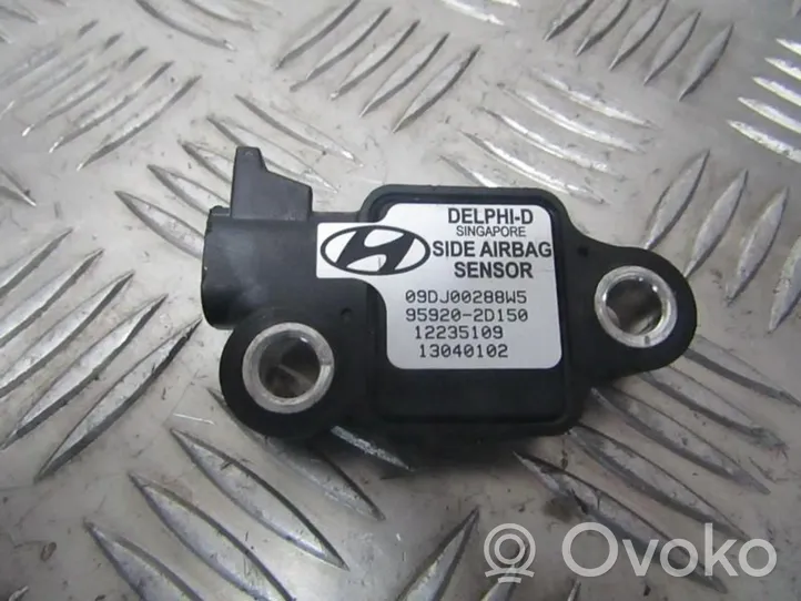 Hyundai Elantra Sensore d’urto/d'impatto apertura airbag 959202D150
