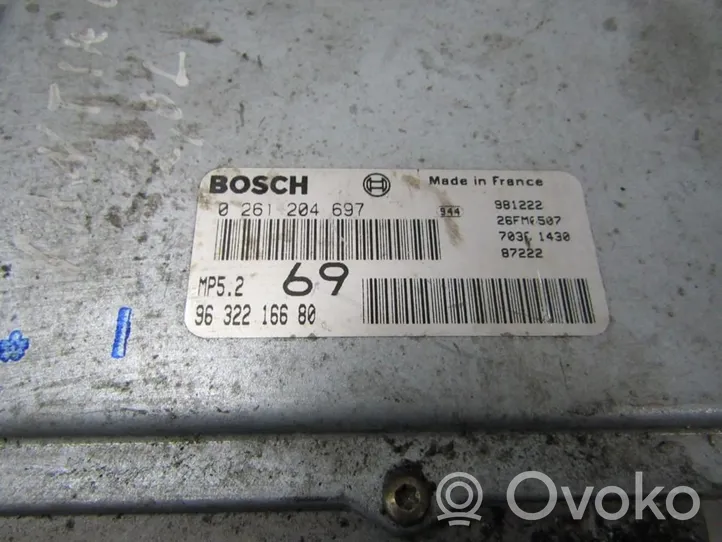 Citroen Xantia Sterownik / Moduł ECU 0261204697