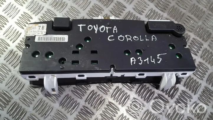 Toyota Corolla E120 E130 Compteur de vitesse tableau de bord 8380002780