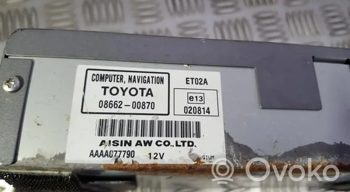 Toyota Previa (XR30, XR40) II Moduł / Sterownik GPS 0866200870