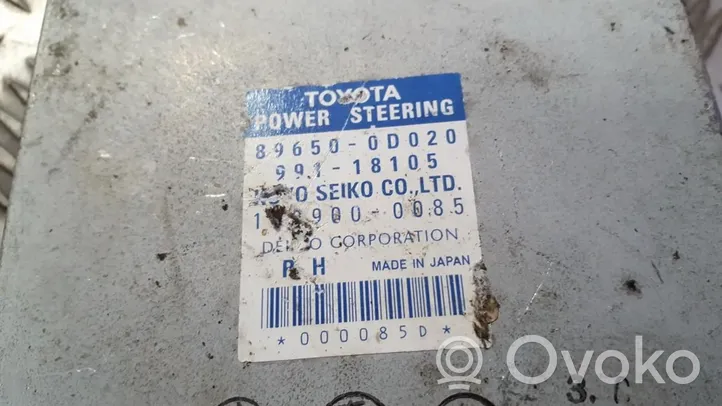 Toyota Yaris Muut ohjainlaitteet/moduulit 896500d020