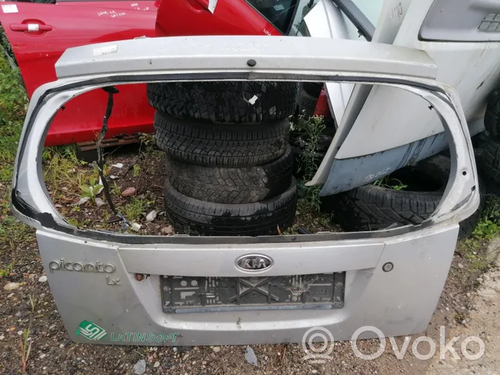 KIA Picanto Portellone posteriore/bagagliaio sidabrinis