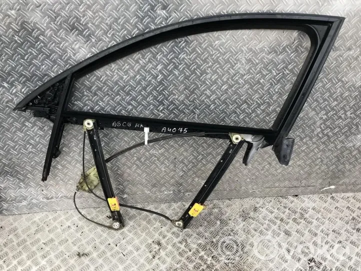 Audi A6 S6 C6 4F Cornice del finestrino/vetro portiera anteriore 