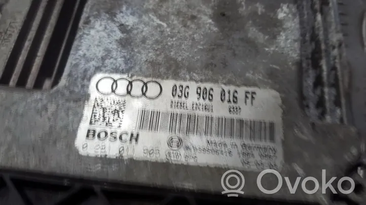 Audi A3 S3 8P Dzinēja vadības bloks 03g906016ff