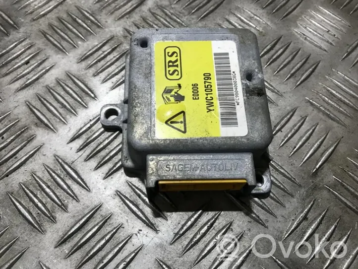 Land Rover Freelander Module de contrôle airbag ywc105790